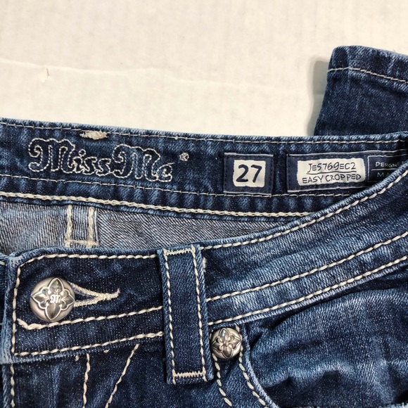 Miss Me Easy Cropped Jeans 1201 - Picture 6 of 7